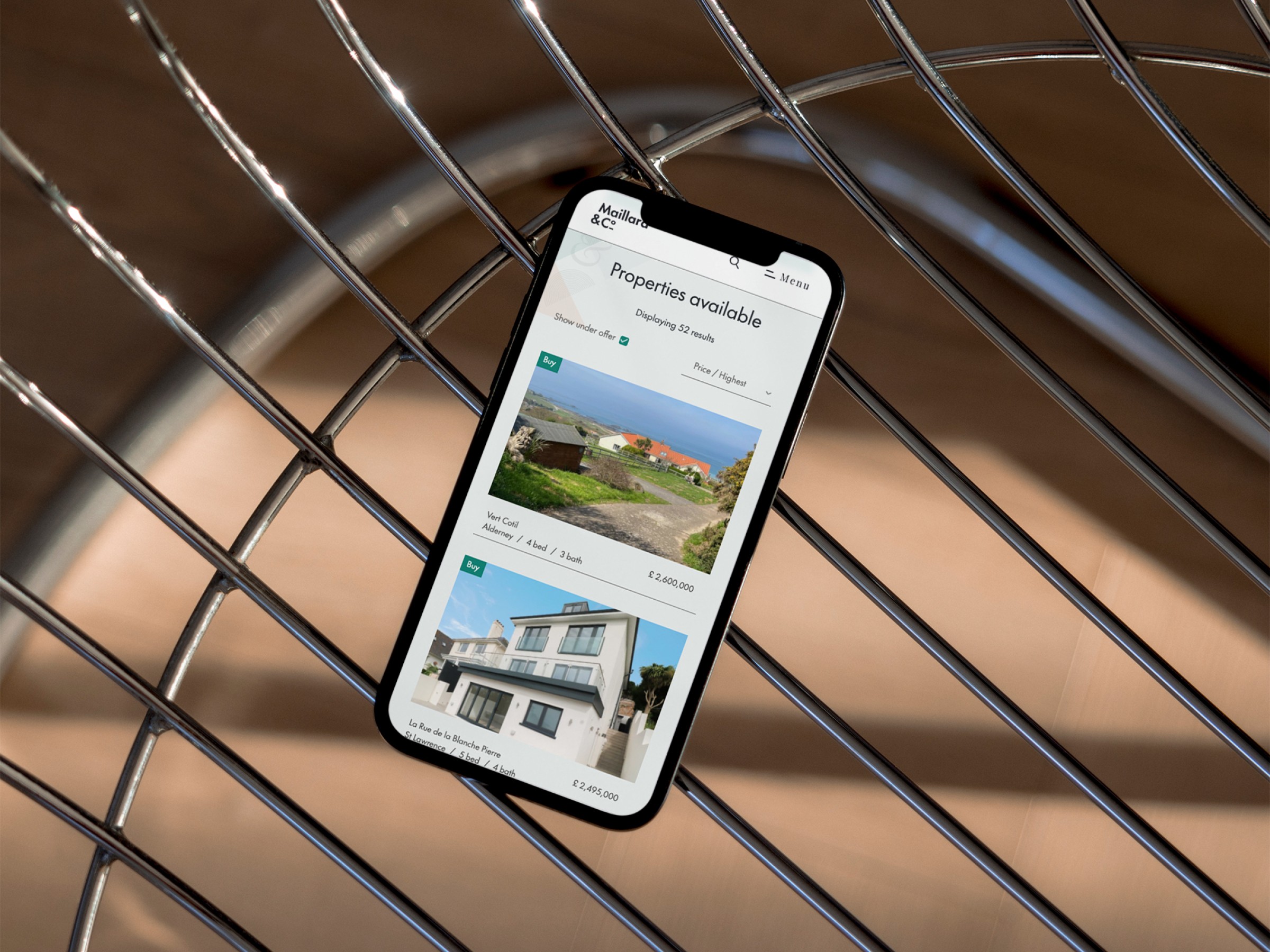 Residential mockup maillard