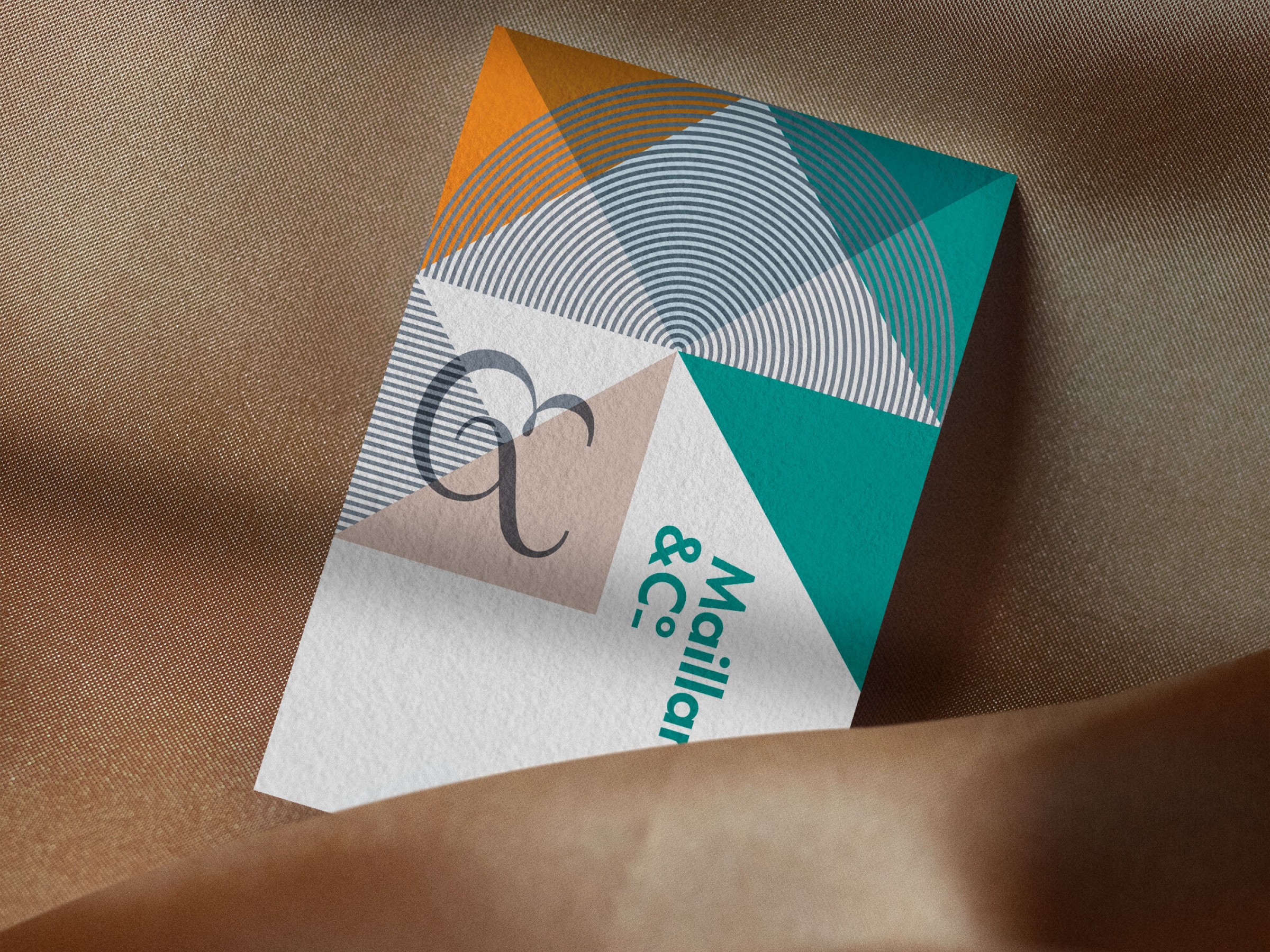 Maillard business card mockup