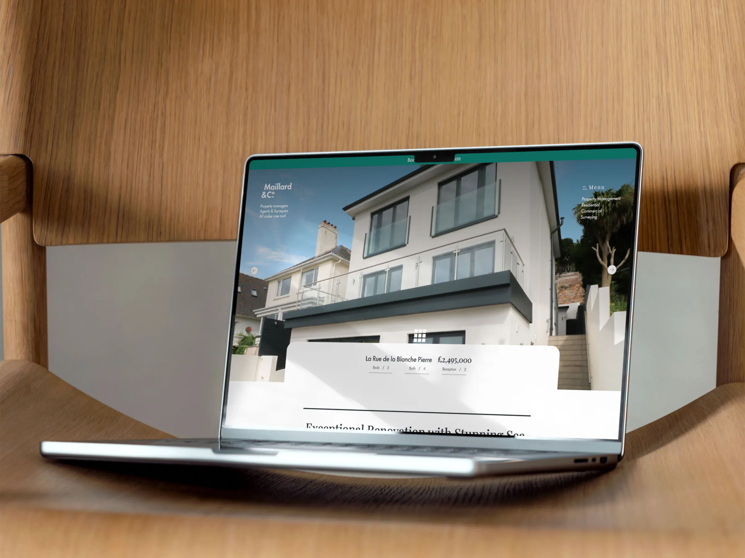 Property mockup maillard