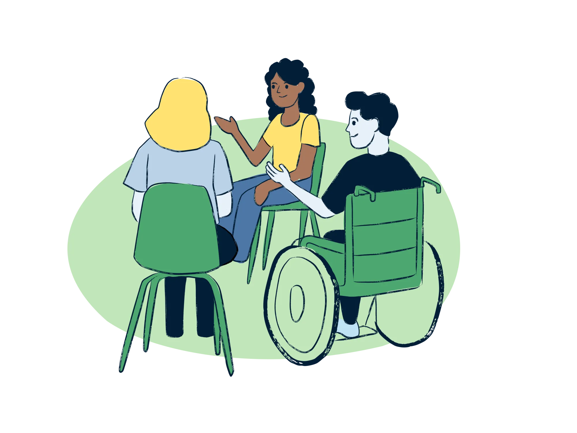 Recovery HUB Group Illustration