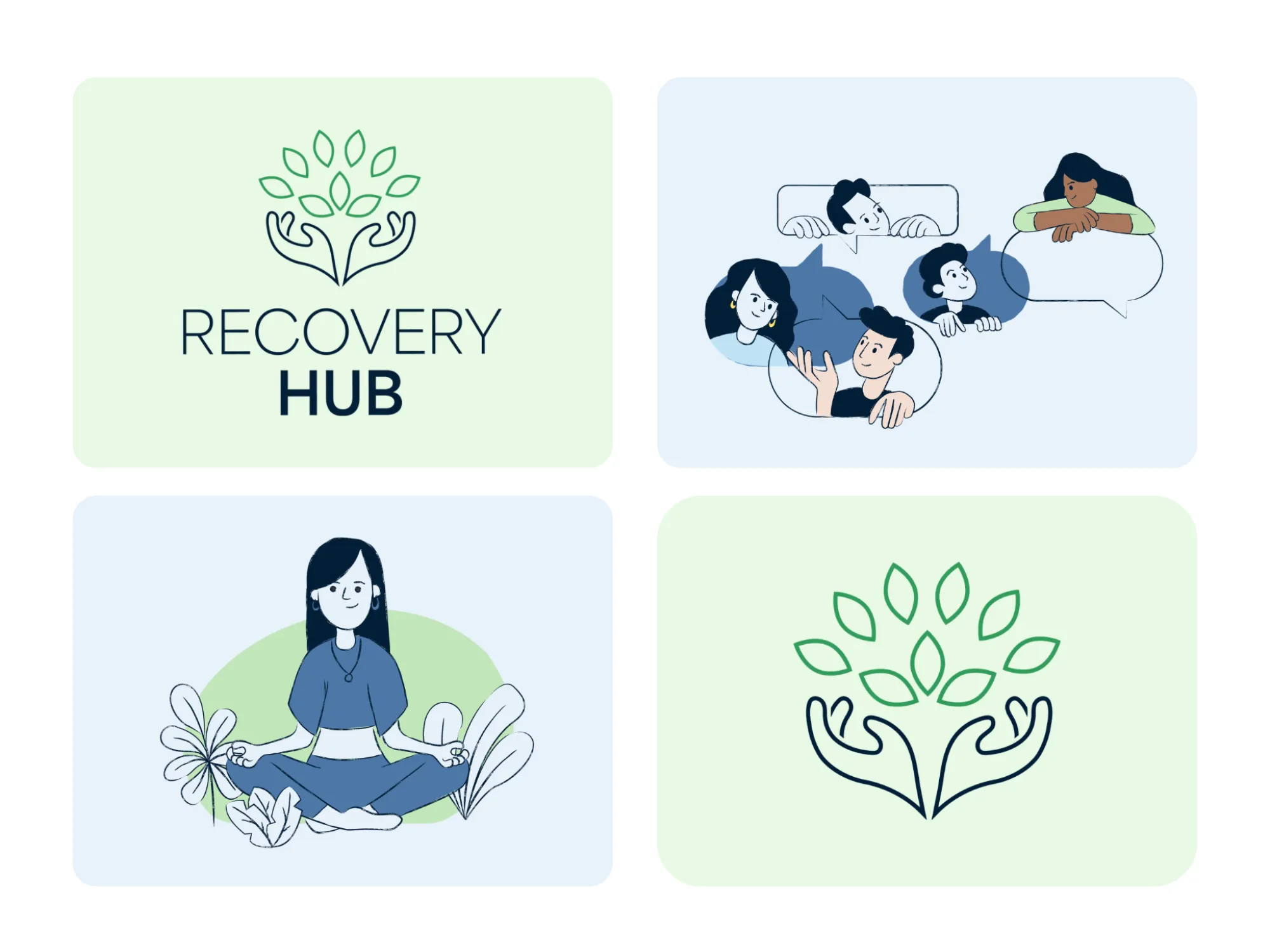 Recovery Hub brand